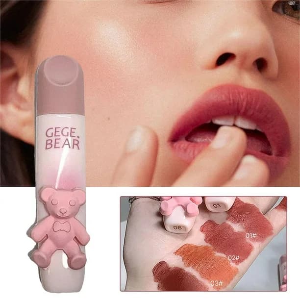رژلب مایع مخملی لاکچری GEGE BEAR — تصویر ۸
