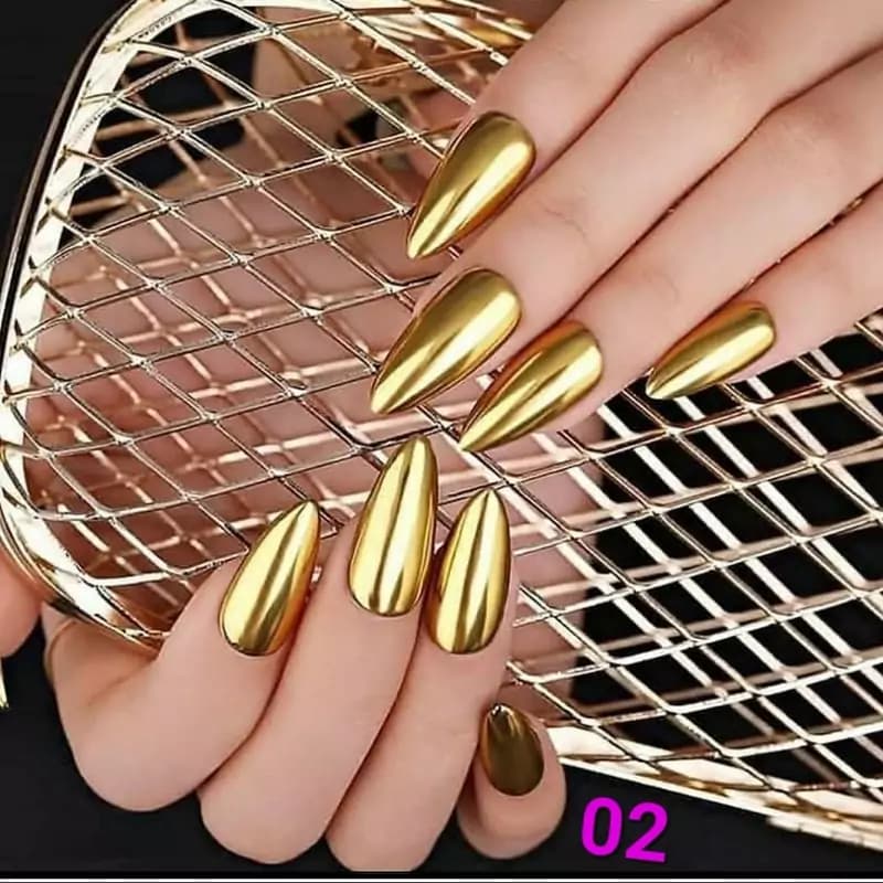لاک ناخن آینه ای لیزل — تصویر ۵