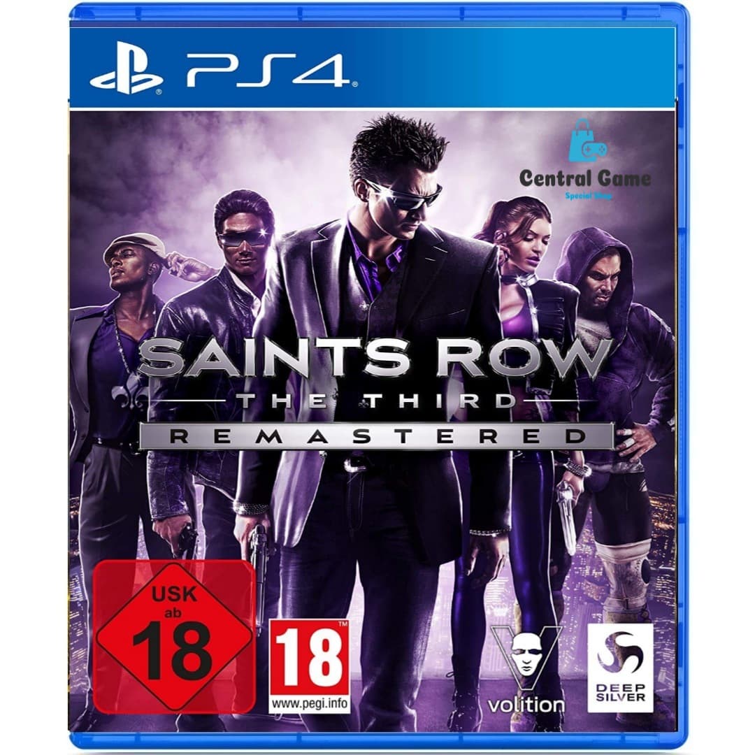 دیسک بازی Saints Row The Third Remastered Ps4 آکبند