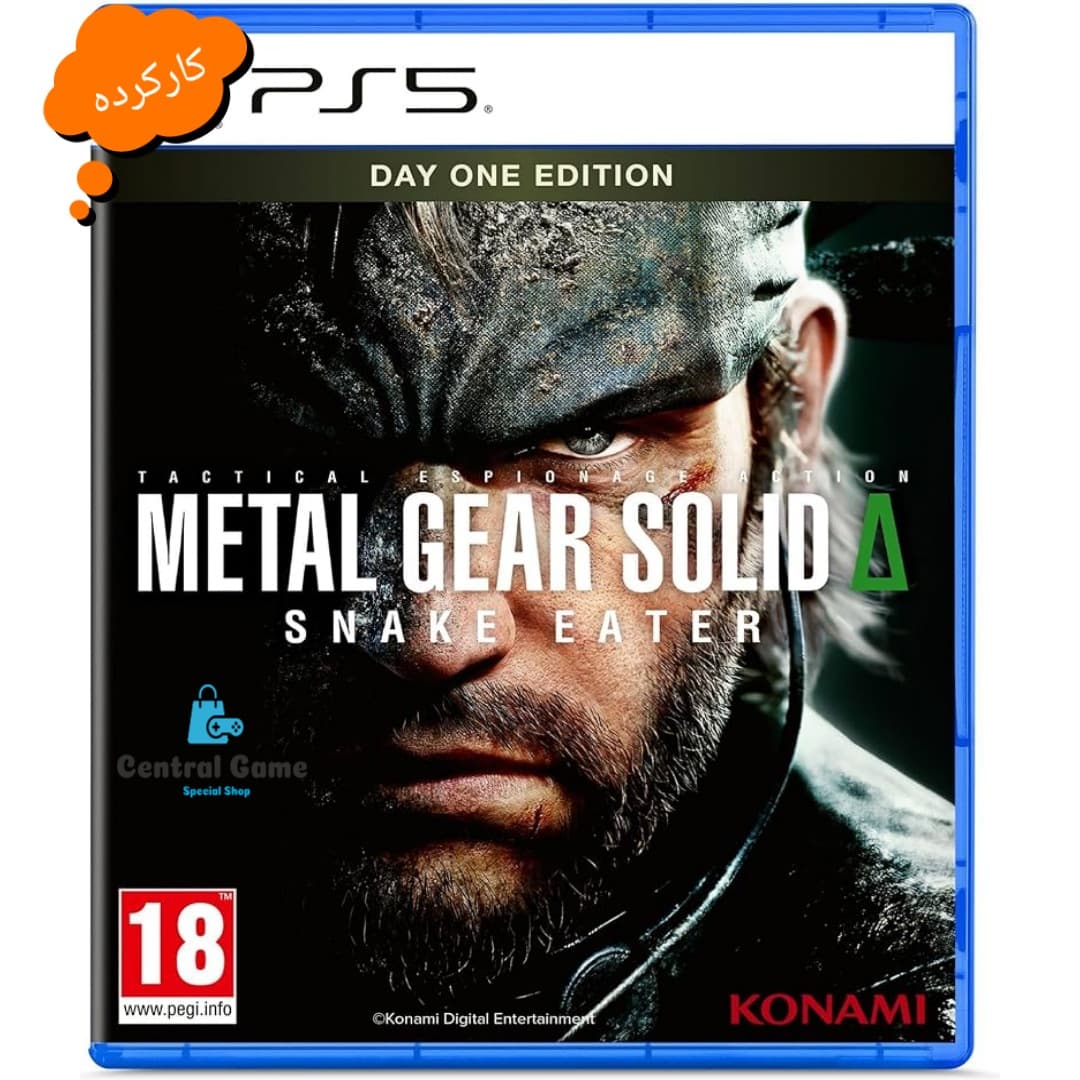 دیسک بازی Metal Gear Solid Delta Snake Eater Ps5 کارکرده