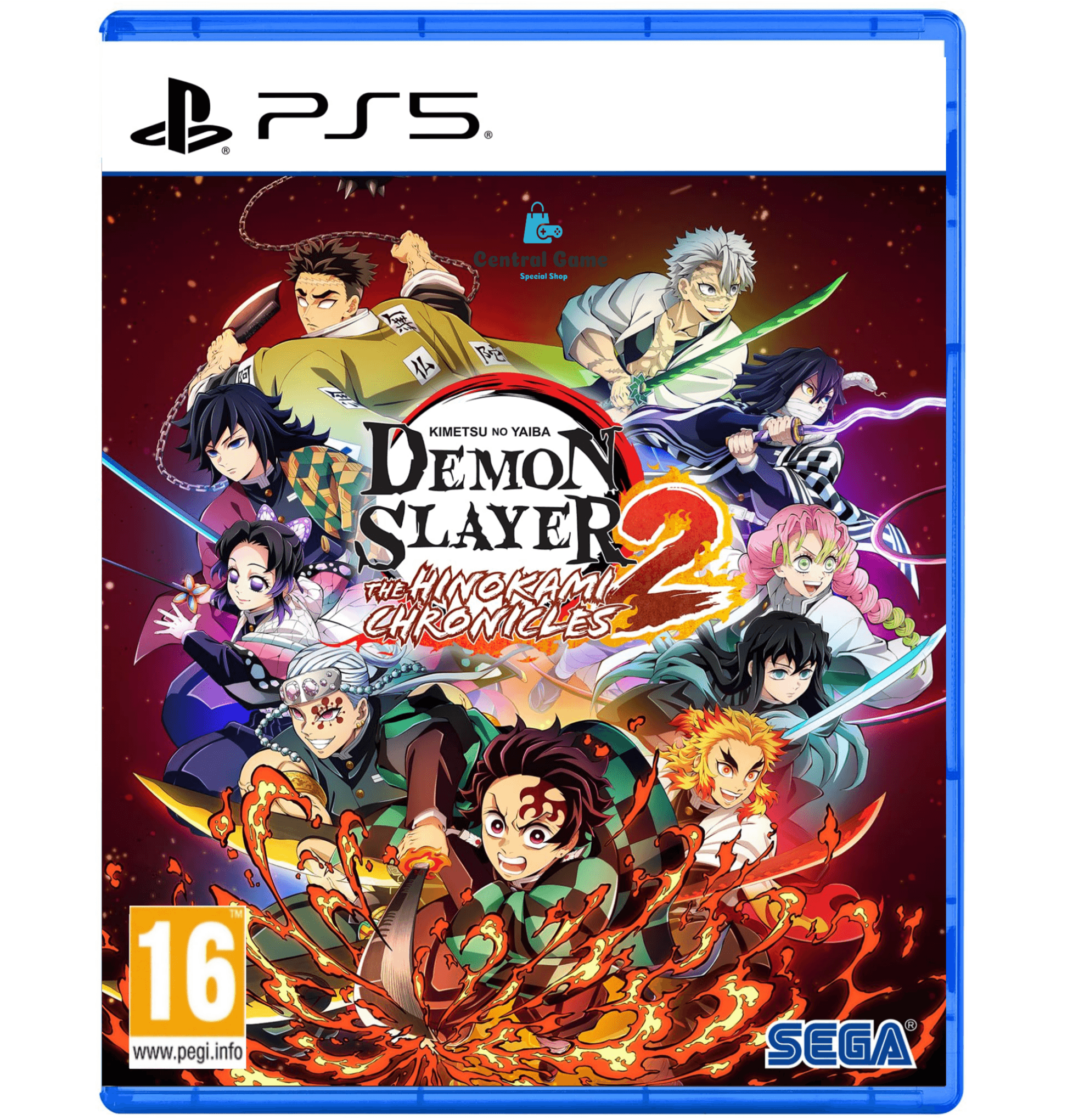 دیسک بازی Demon Slayer -Kimetsu no Yaiba- The Hinokami Chronicles 2 PS5 آکبند