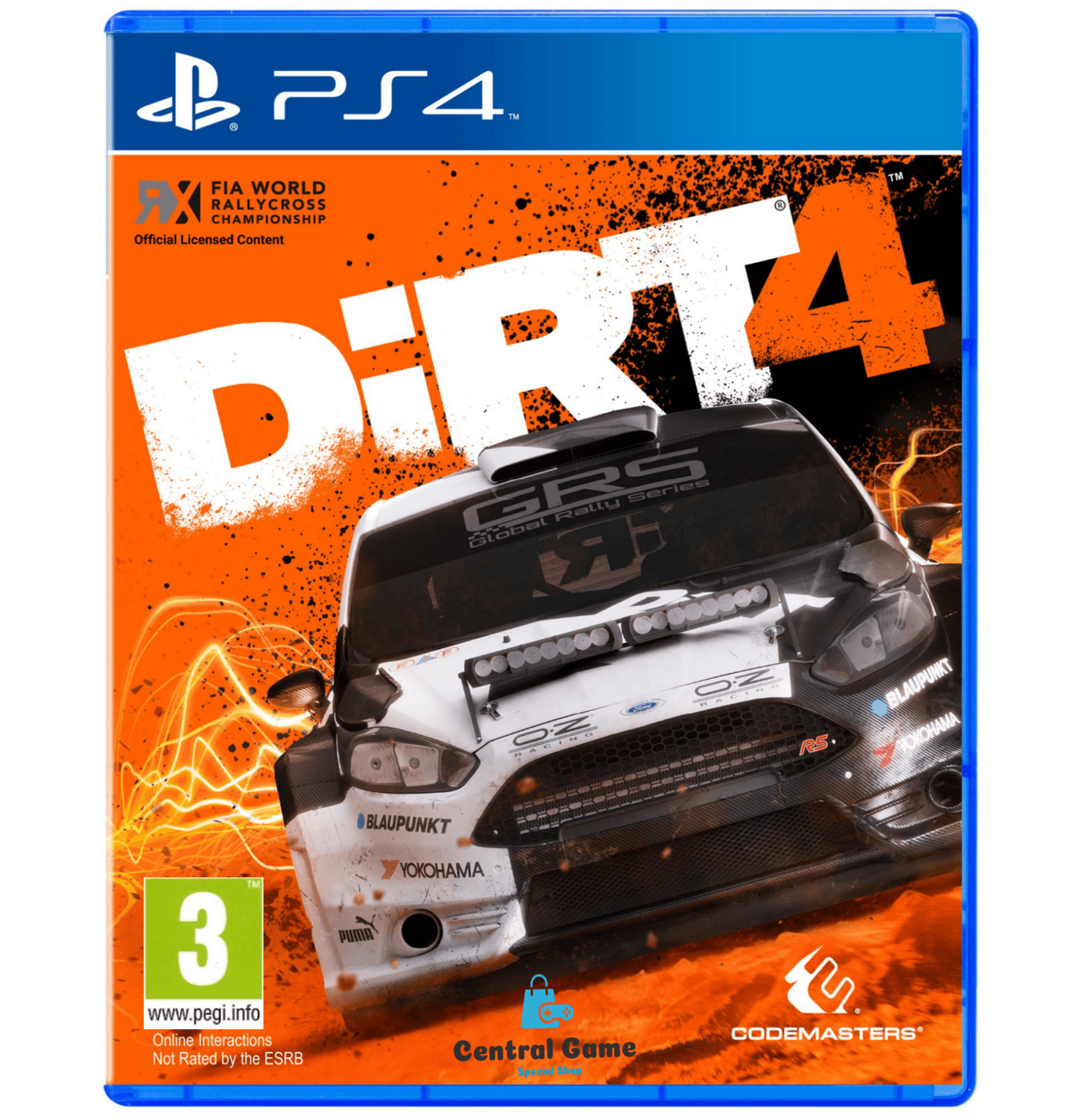 دیسک بازی Dirt 4 Ps4 آکبند