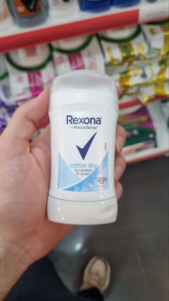 اسپری ضد تعریق زنانه رکسونا REXONA مدل موشن سنس Cotton dry — تصویر ۲