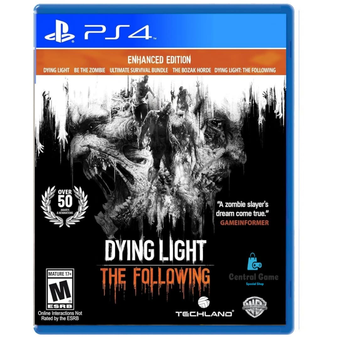 دیسک بازی Dying Light The Following Ps4 ریجن آل آکبند