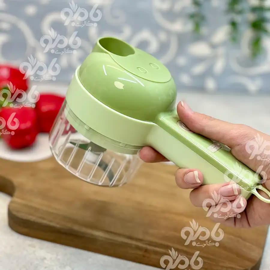 خردکن شارژی چند کاره مینی سبز