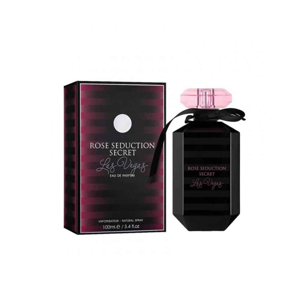 عطر ادکلن رز سداکشن سکرت لاس وگاس اصلی و اورجینال امارات ROSE SEDUCTION SECRET LAS VEGAS حجم 100ml