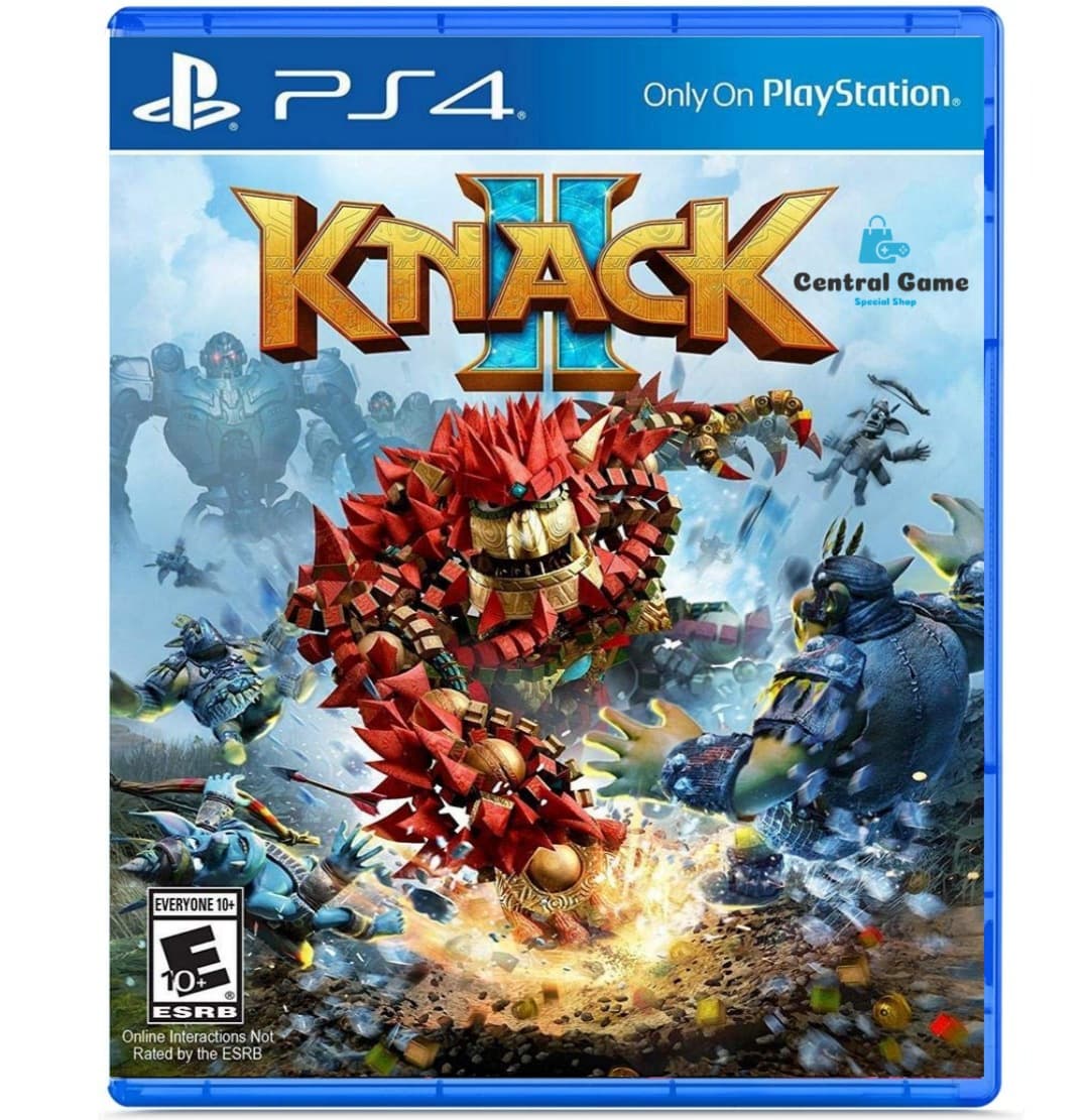 دیسک بازی Knack 2 Ps4 ریجن آل آکبند