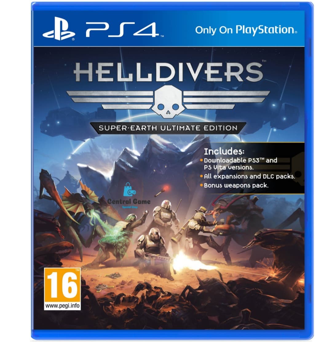 دیسک بازی Helldivers Ps4 آکبند