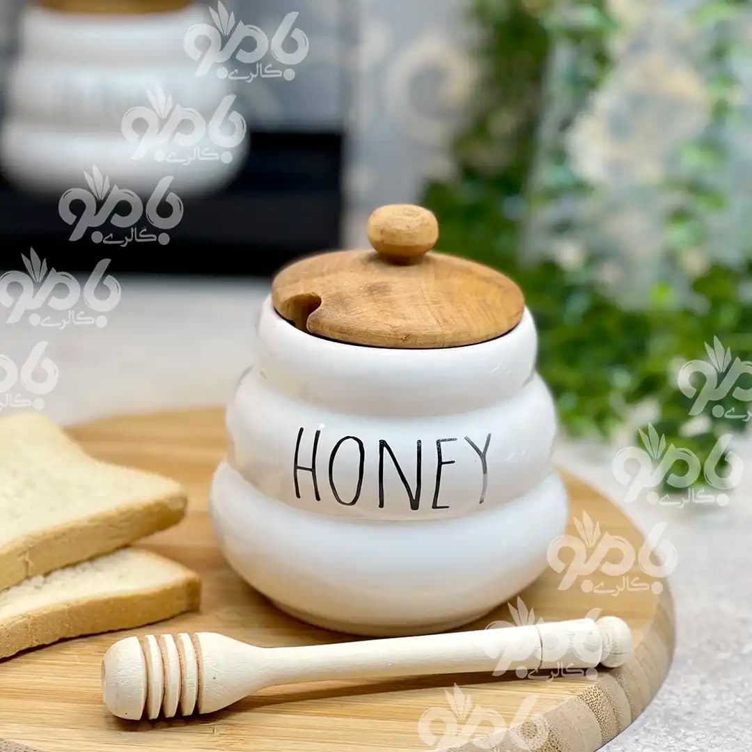 عسل خوری چوب سرامیکی تکست