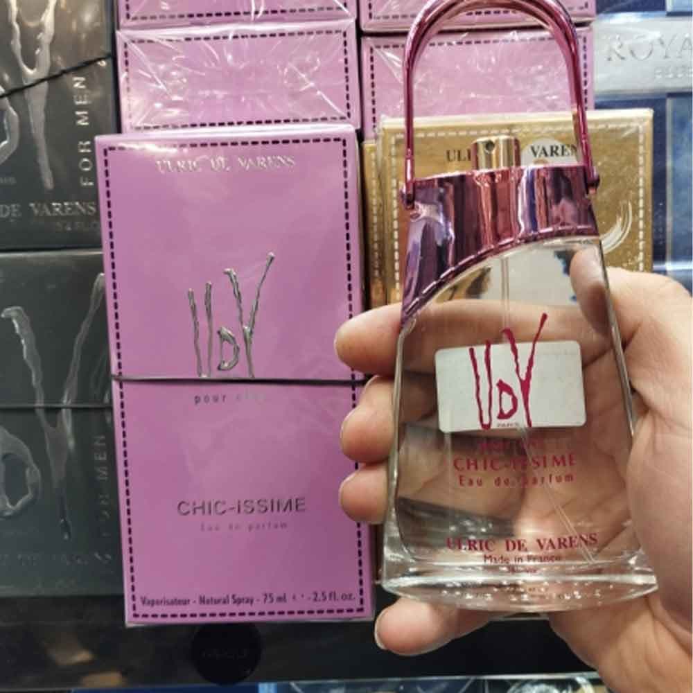 عطر ادکلن چیک ایزیم اصلی اورجینال یو دی وی پور اله Chic Issime UDV POUR ELLE حجم 75ml