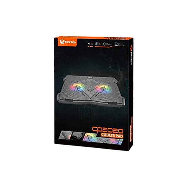 پایه خنک کننده 2 فن لپ تاپ RGB میشن مدل CP2020 — تصویر ۲
