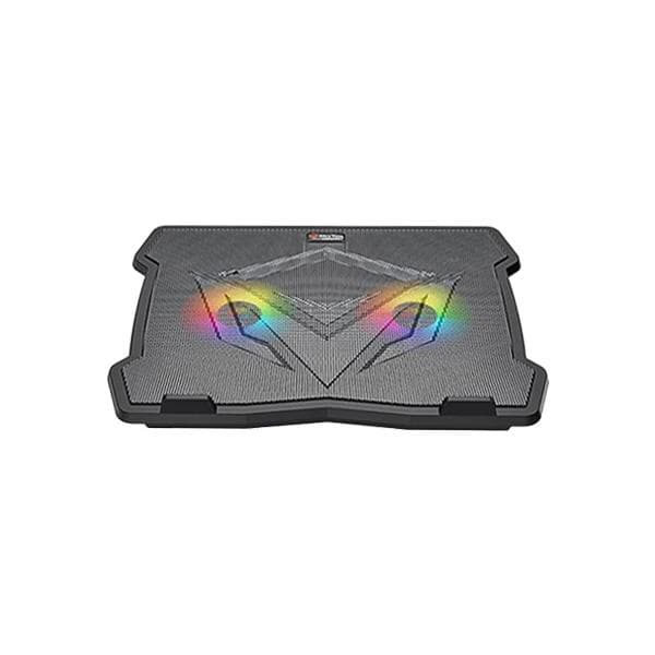 پایه خنک کننده 2 فن لپ تاپ RGB میشن مدل CP2020 — تصویر ۴