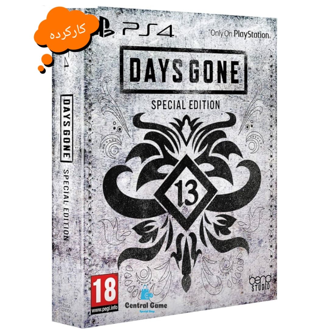 دیسک بازی Days Gone Special Edition Ps4 کارکرده