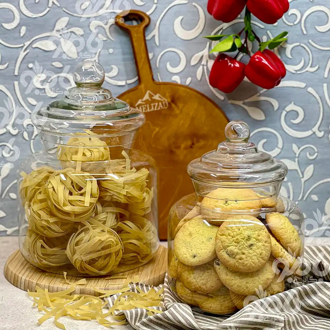 بانکه شیشه ای حبوبات هلندی