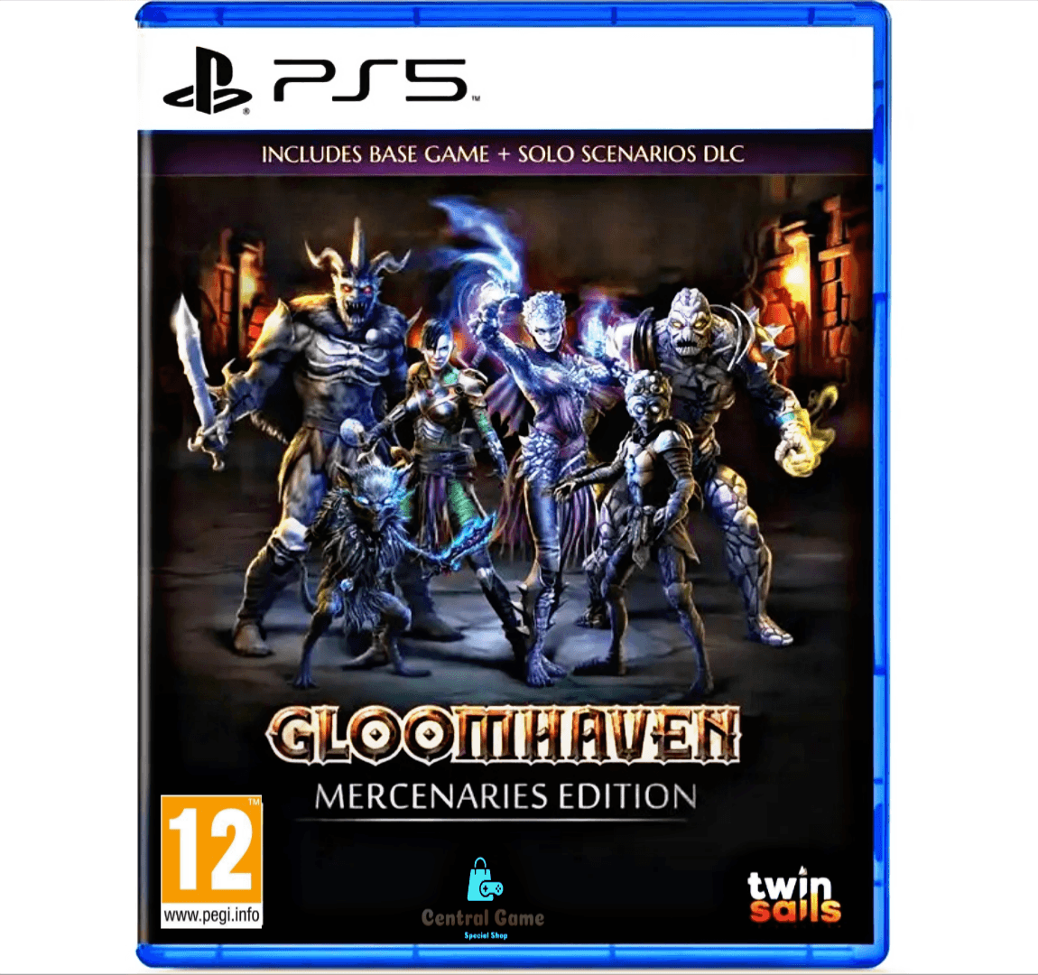 دیسک بازی Gloomhaven Mercenaries Edition Ps5 آکبند