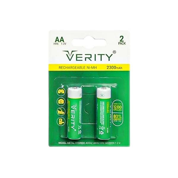 باتری قلمی قابل شارژ 2300mAh وریتی مدل HR6