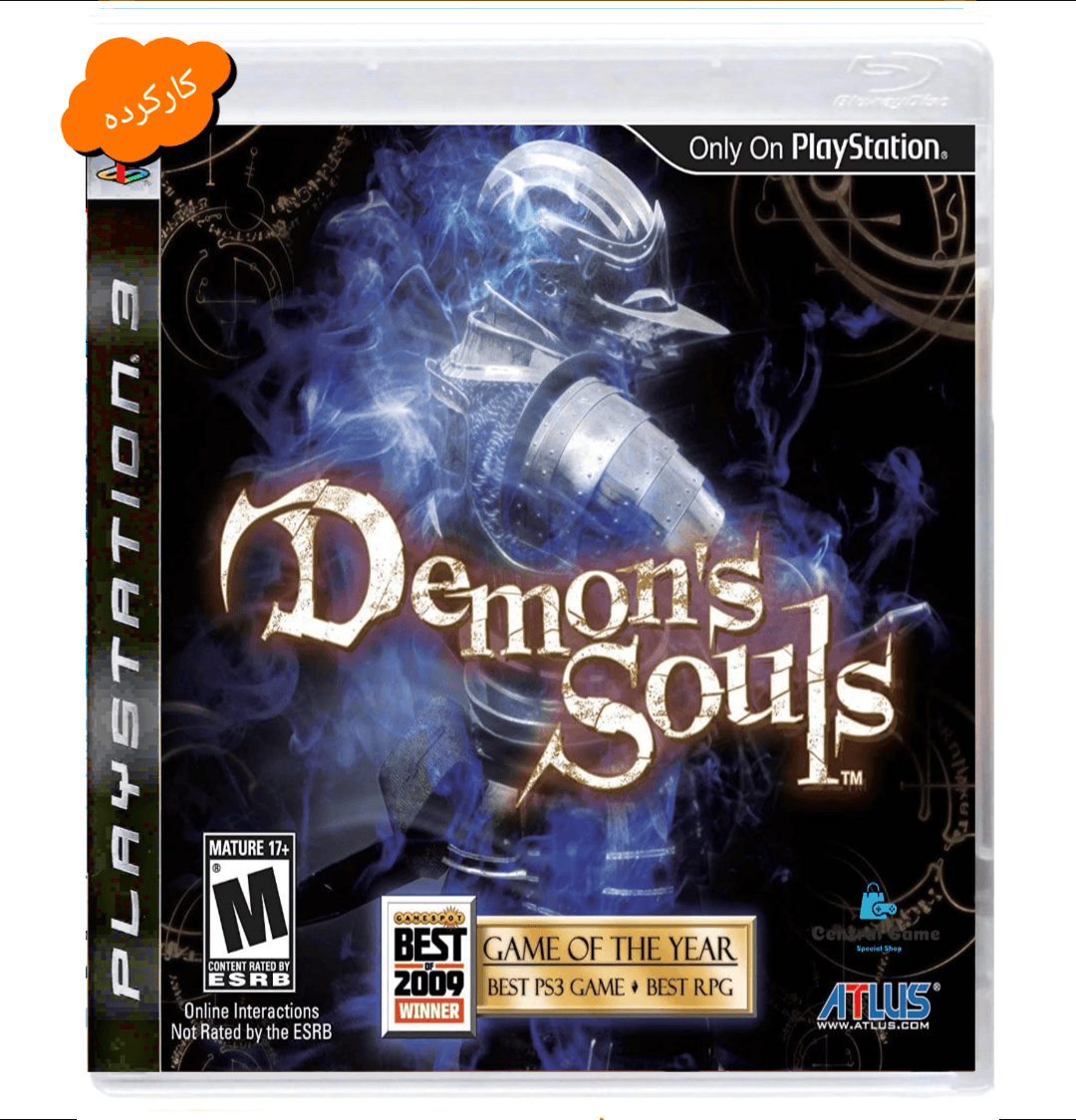 دیسک بازی Demons Souls Ps3 کارکرده ریجن 1
