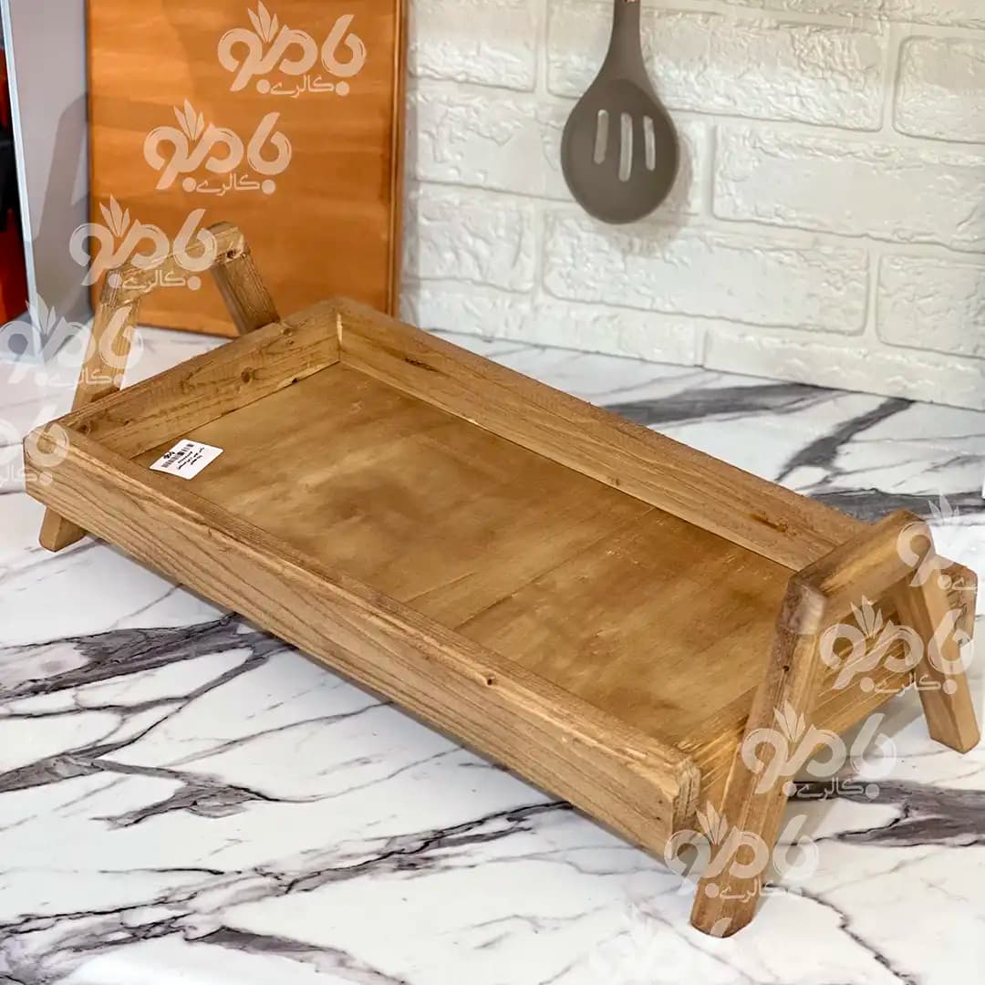 باکس چوبی رایزر مستطیل پایه هشتی