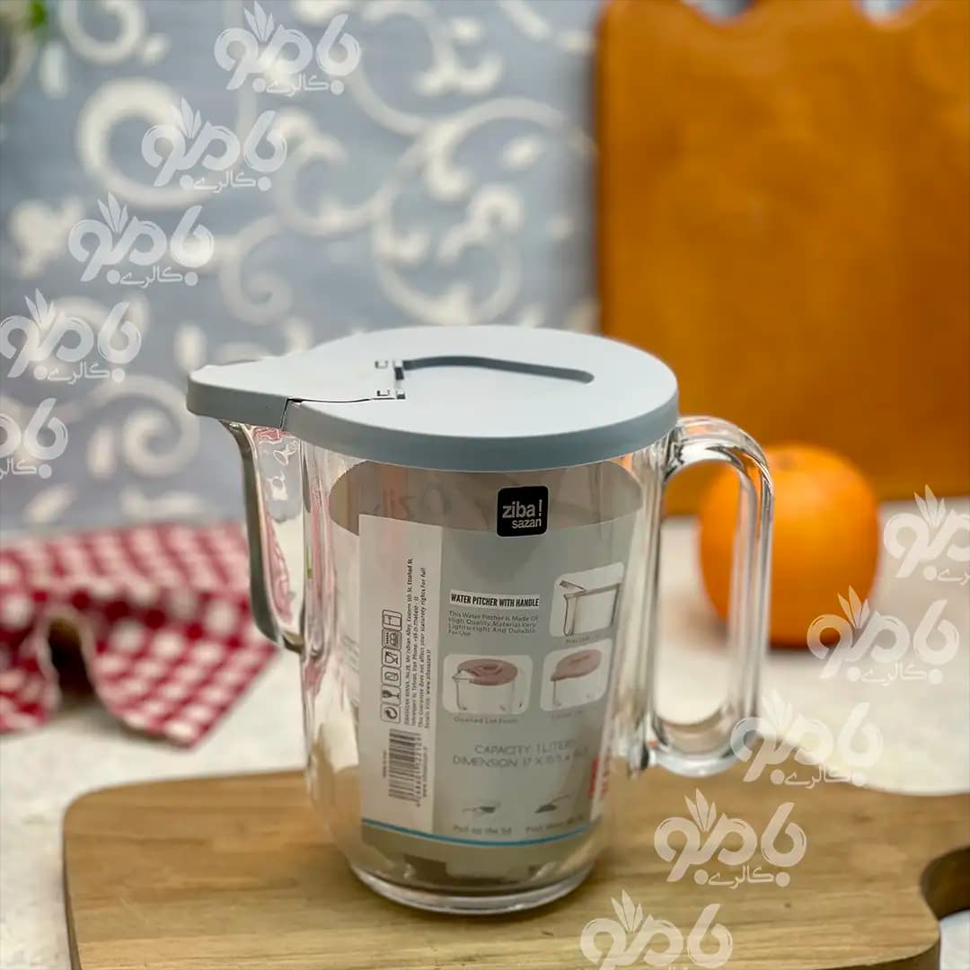 پارچ شیشه ای درب دار آبشار — تصویر ۲