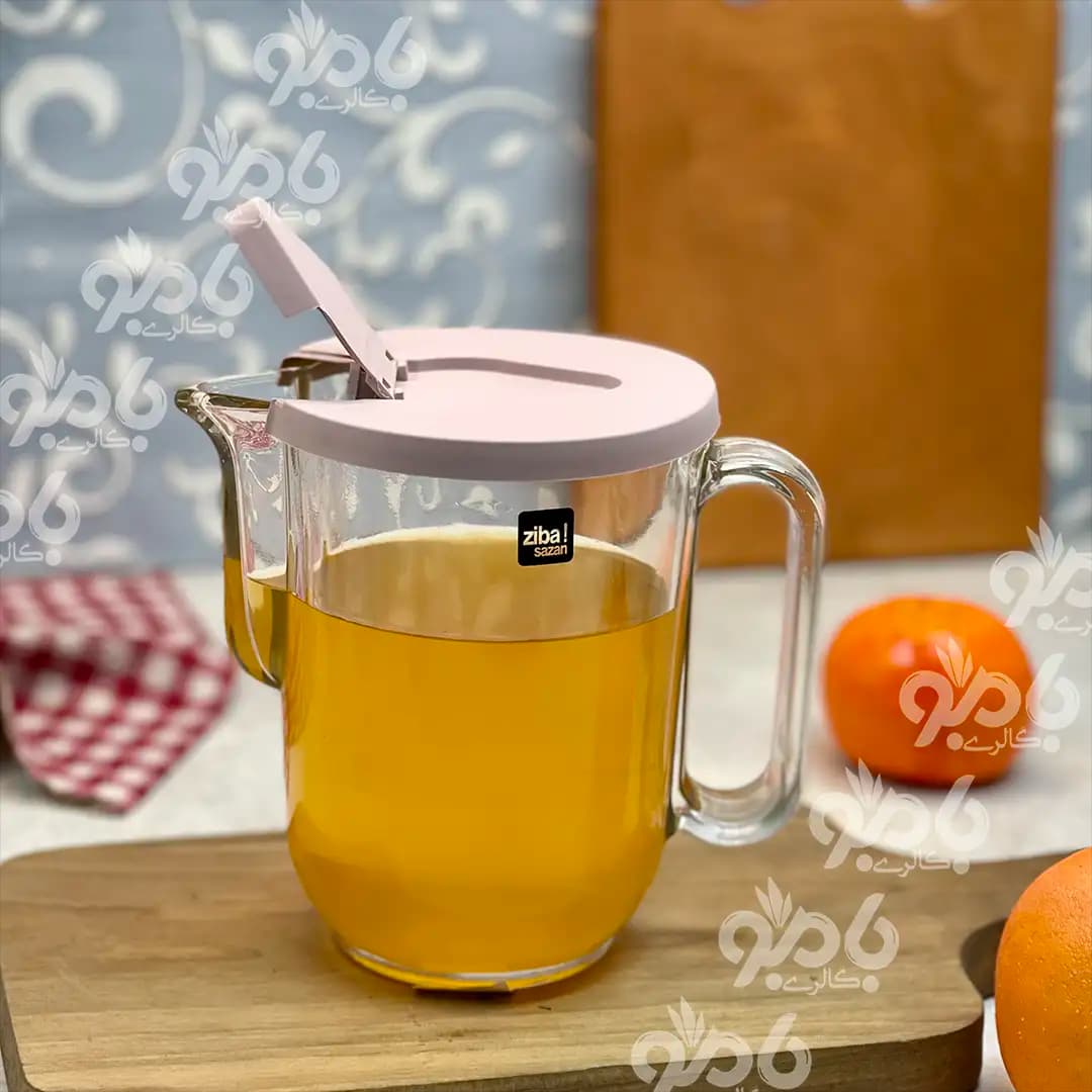 پارچ شیشه ای درب دار آبشار