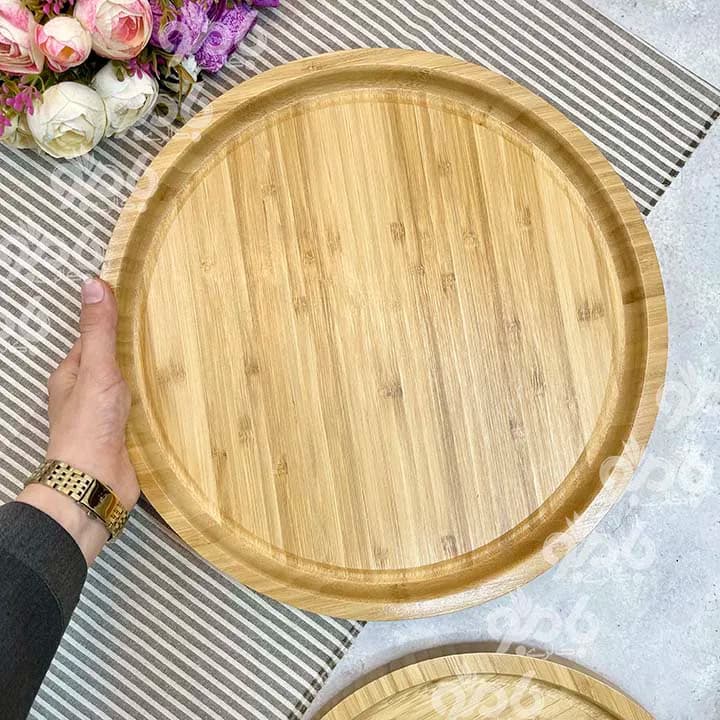 سینی بامبو گرد در 2سایز — تصویر ۳