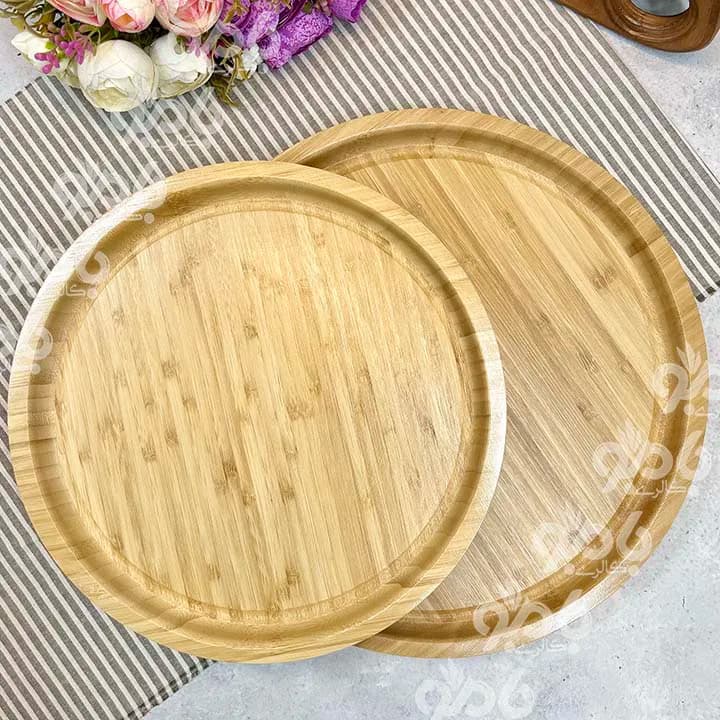 سینی بامبو گرد در 2سایز