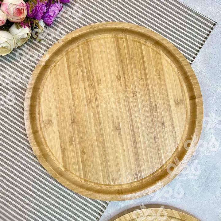 سینی بامبو گرد در 2سایز — تصویر ۶
