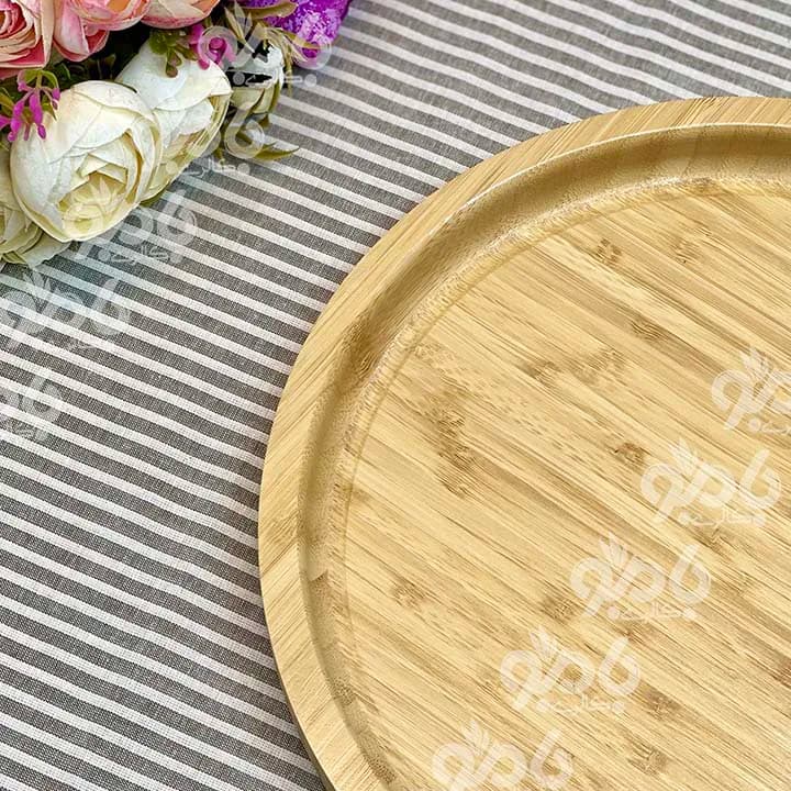 سینی بامبو گرد در 2سایز — تصویر ۵