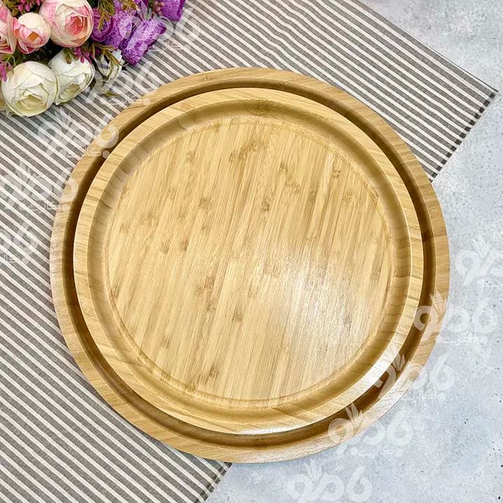 سینی بامبو گرد در 2سایز — تصویر ۲