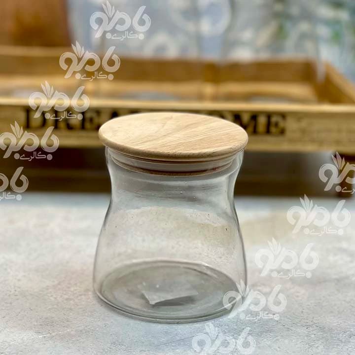 بانکه حبوبات درب چوبی لنا — تصویر ۳