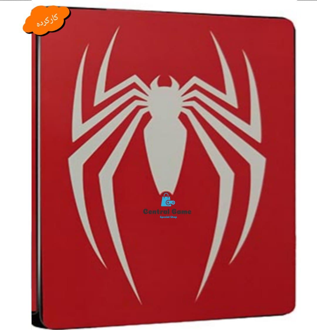 قاب Steelbook بازی Marvel Spiderman فاقد دیسک کارکرده