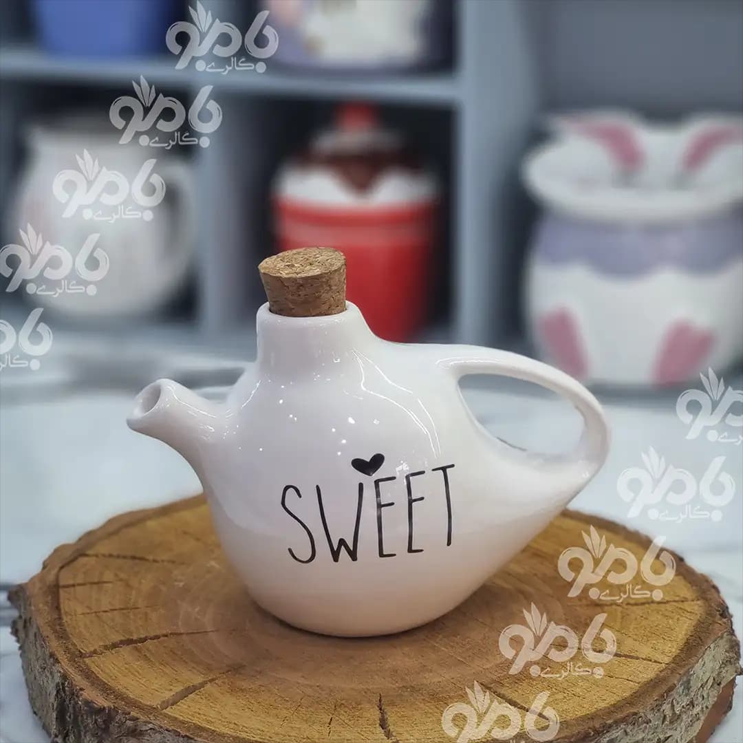 آبلیمو خوری سرامیکی تکست زنبق مینی