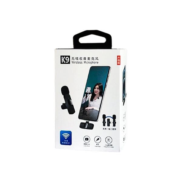 میکروفون بی سیم تایپ سی/لایتنینگ K8 — تصویر ۲