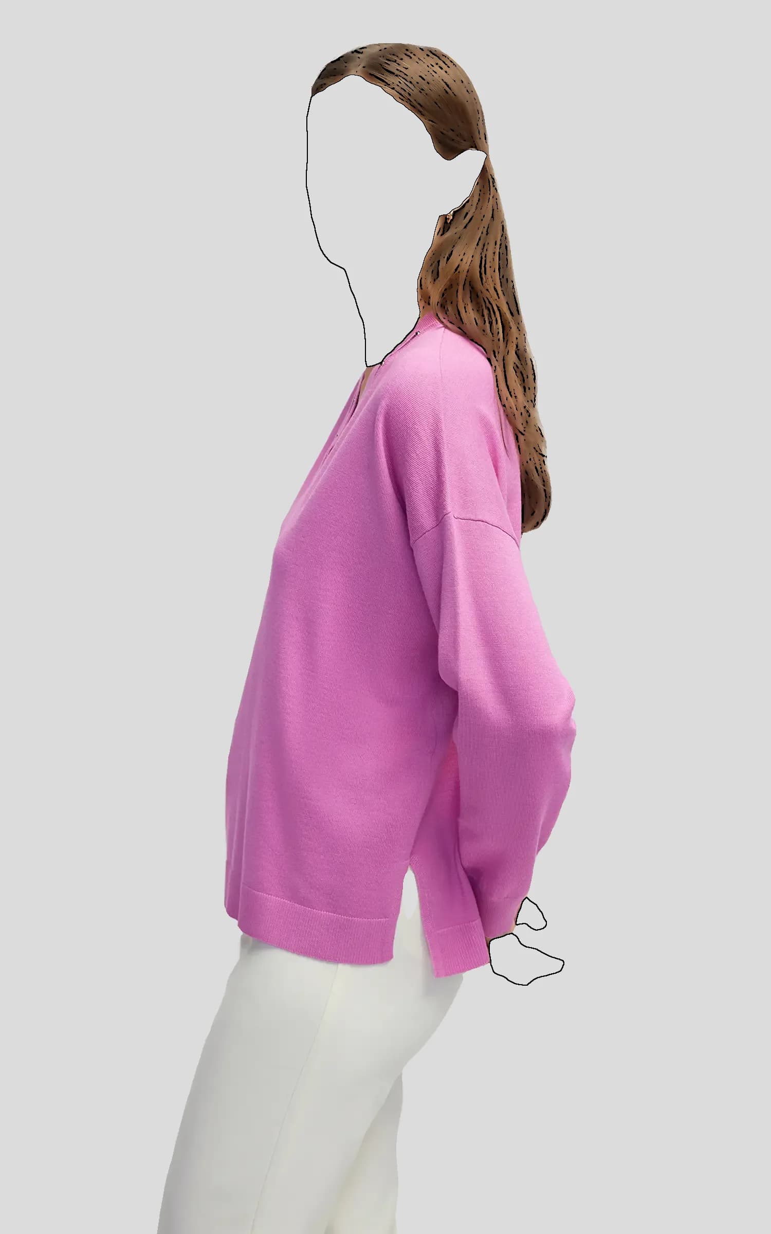 بلوز بافت زنانه IPEKYOL کد IW6250050050 — تصویر ۷
