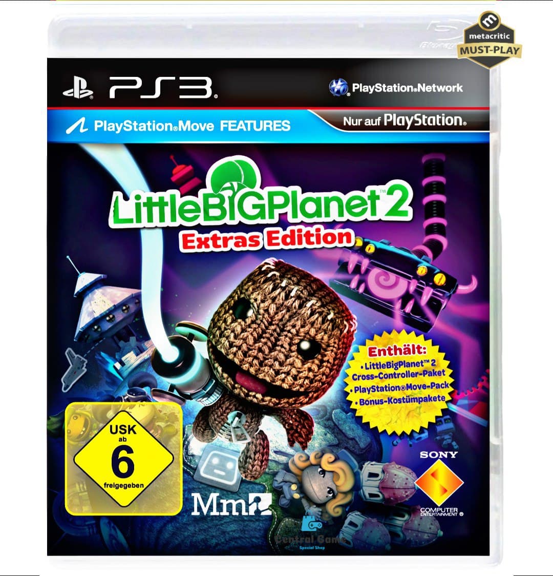 دیسک بازی Little Big Planet 2 Extras Edition Ps3 آکبند