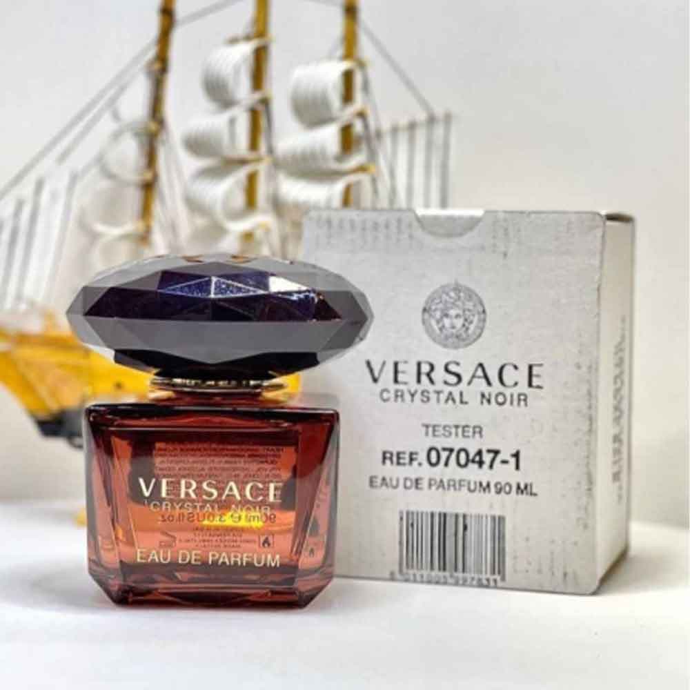تستر عطر ادکلن ورساچه کریستال نویر مشکی VERSACE CRYSTAL NOIR حجم 90ml
