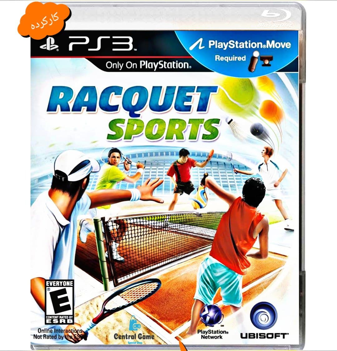 دیسک بازی Racquet Sports Ps3 کارکرده ریجن 1