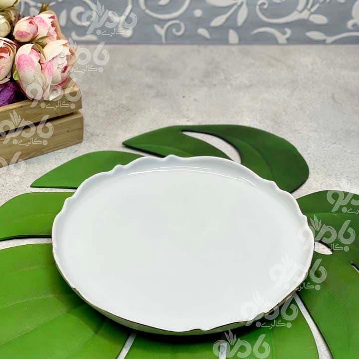 دیس چینی گرد موج کوچک — تصویر ۲