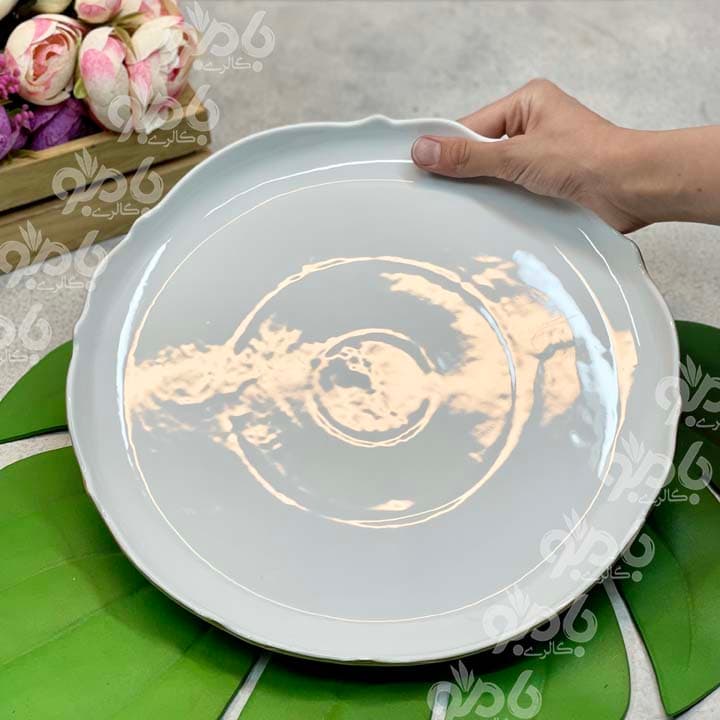 دیس چینی گرد موج متوسط