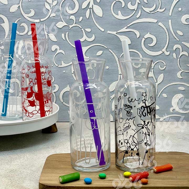 بطری اسموتی چاپ دار هانا — تصویر ۴