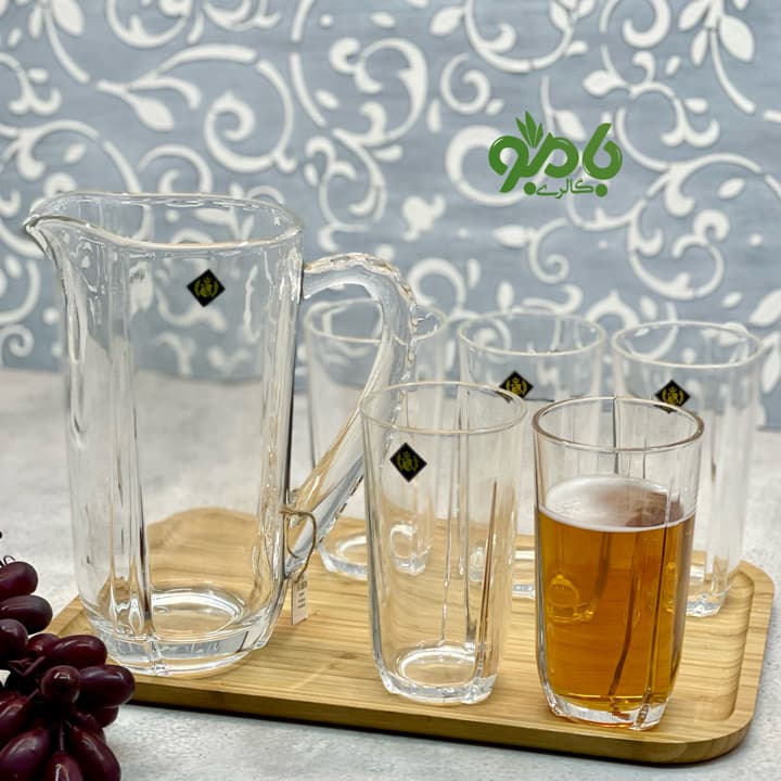 پارچ و لیوان شیشه ای سلتیک