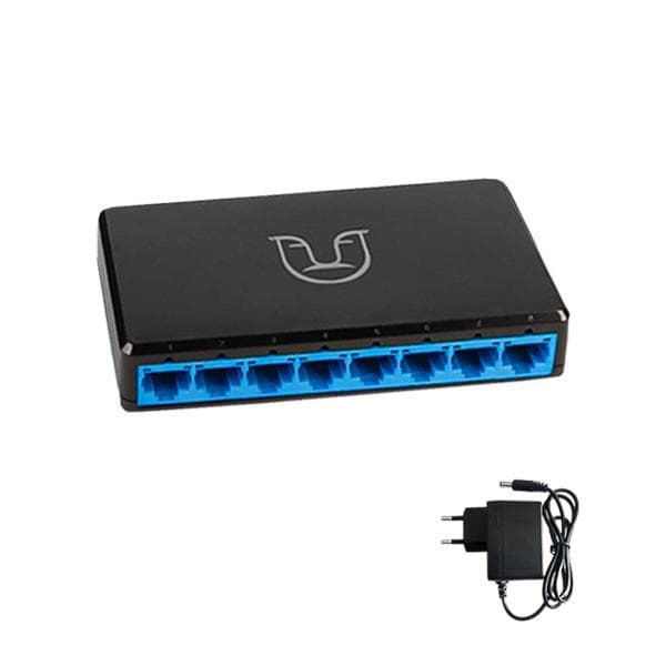 هاب سوئیچ 8 پورت 10/100/1000Mbps آلفا مدل S880