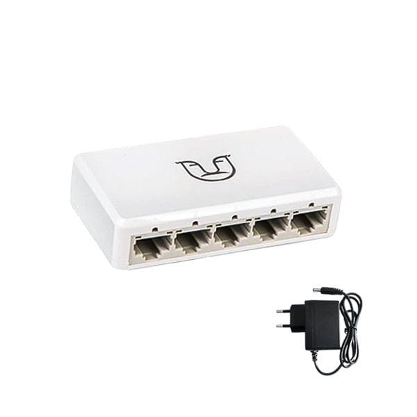 هاب سوئیچ 5 پورت 10/100Mbps آلفا مدل S105