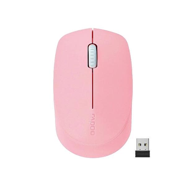 ماوس Bluetooth & wireless سایلنت رپو مدل M100 صورتی