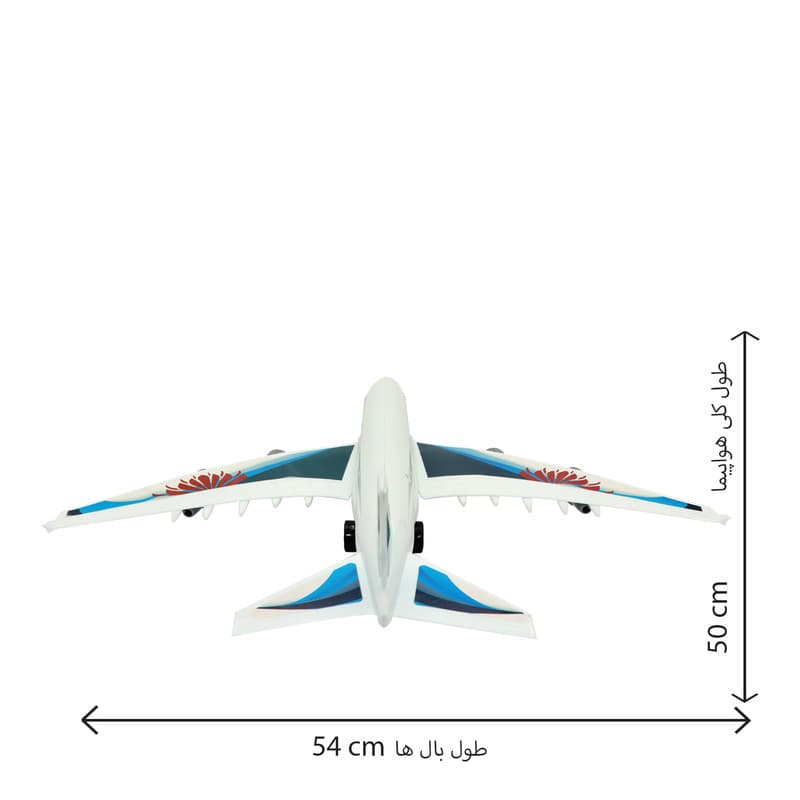 ماکت هواپیما مدل مسافربری ایرباس A380 — تصویر ۳