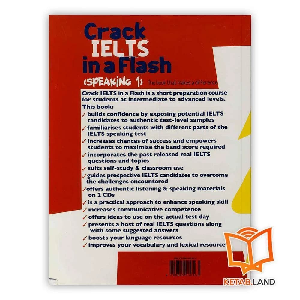 کتاب Crack IELTS in a Flash Speaking 1 — تصویر ۳