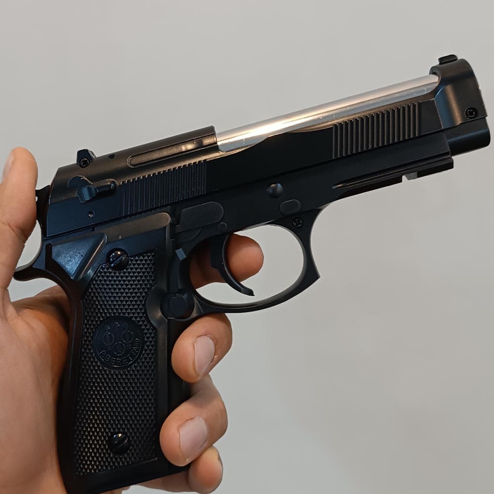 کلت فلزی ساچمه ای +Air Soft Gun C19 — تصویر ۷