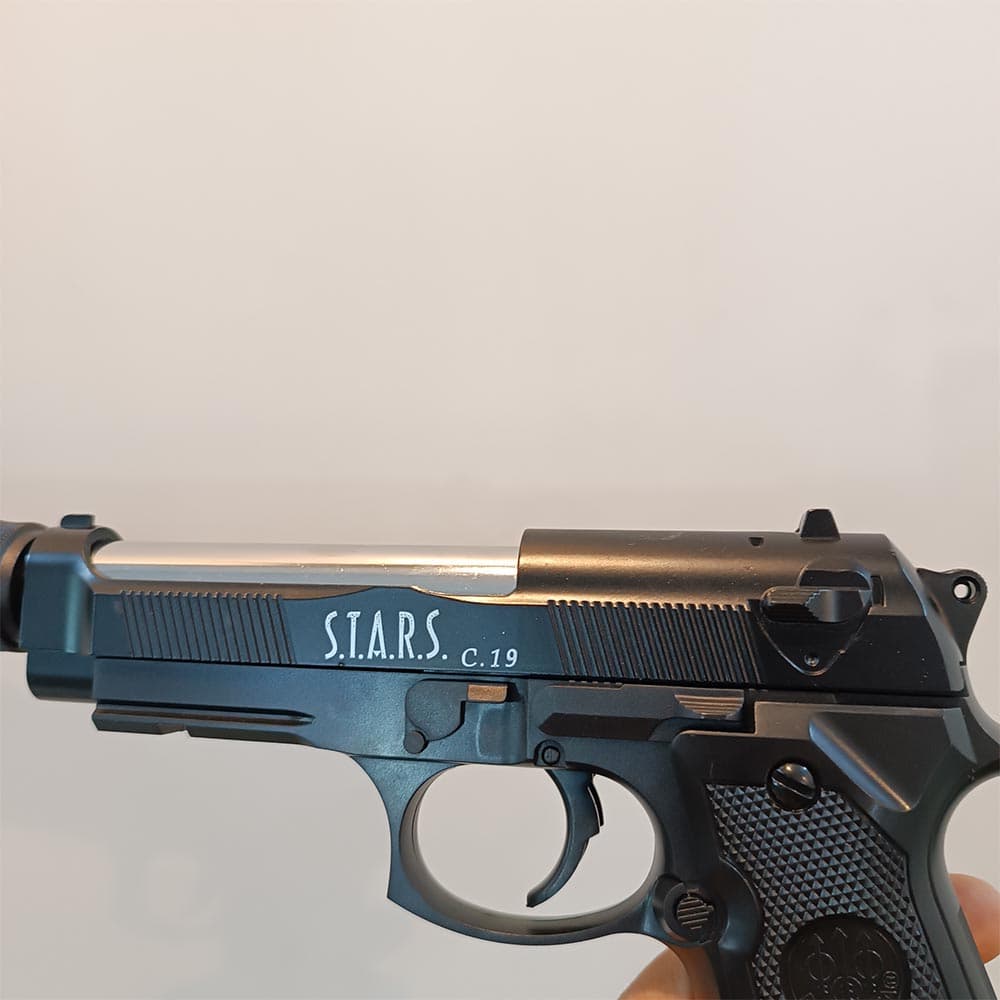 کلت فلزی ساچمه ای +Air Soft Gun C19 — تصویر ۸