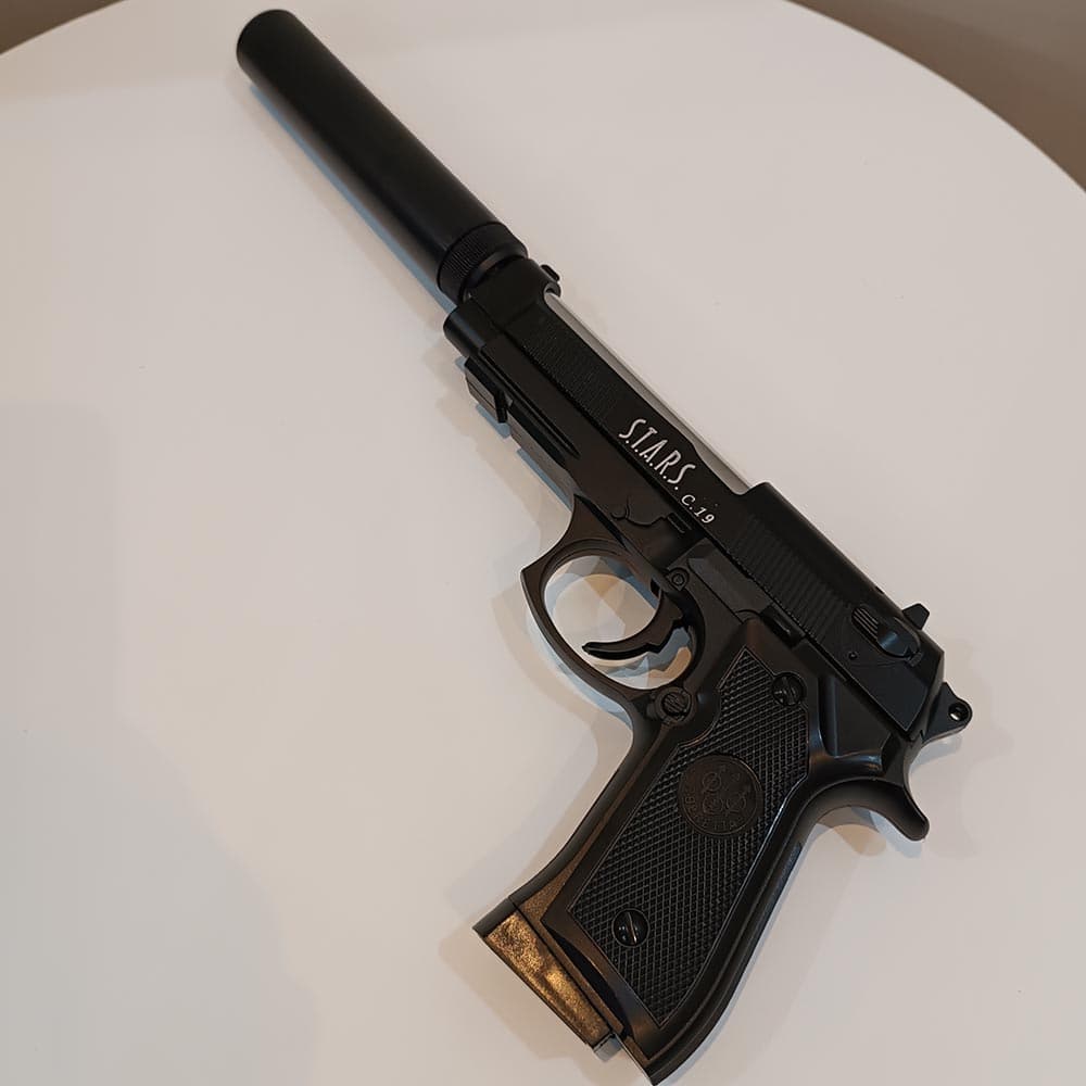 کلت فلزی ساچمه ای +Air Soft Gun C19 — تصویر ۶