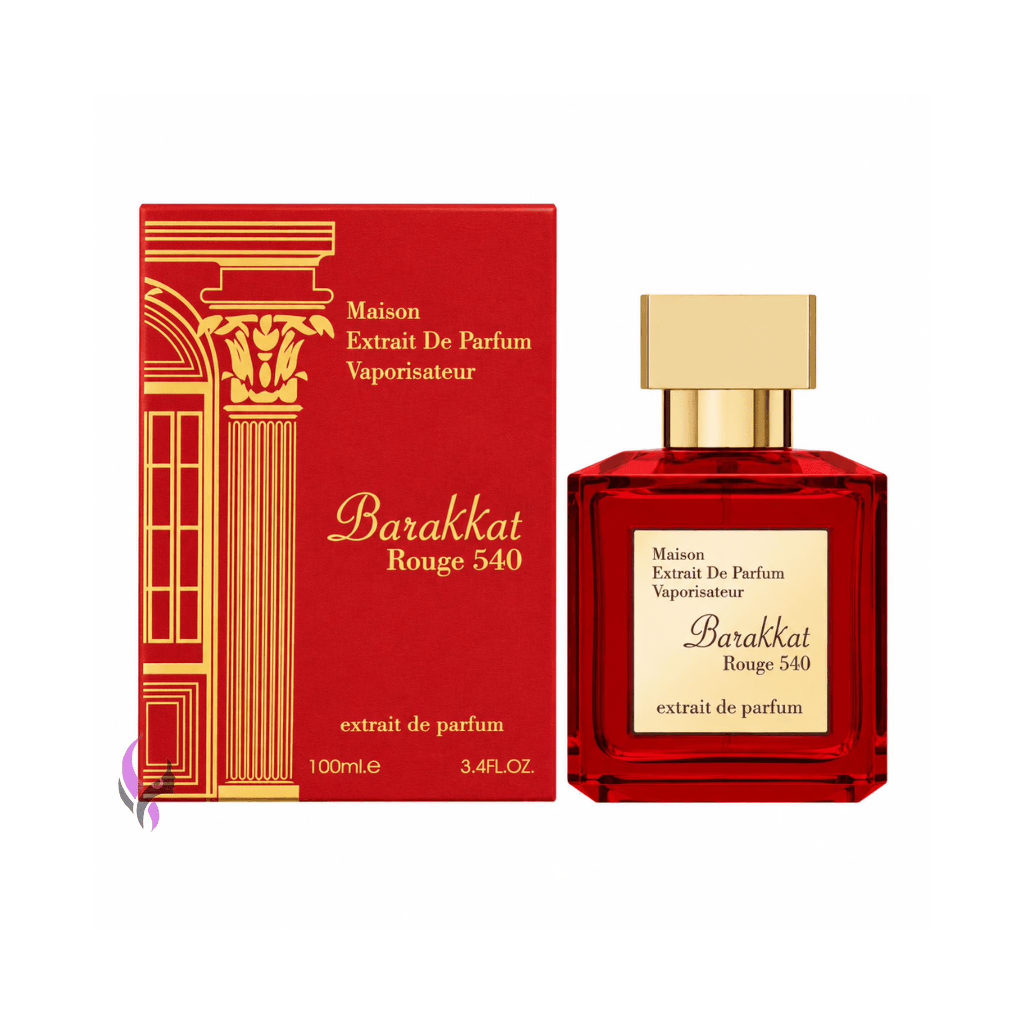 ادکلن باکارات رژ 540 اکستریت قرمز فراگرنس ورد Barakkat Rouge 540 extraeit